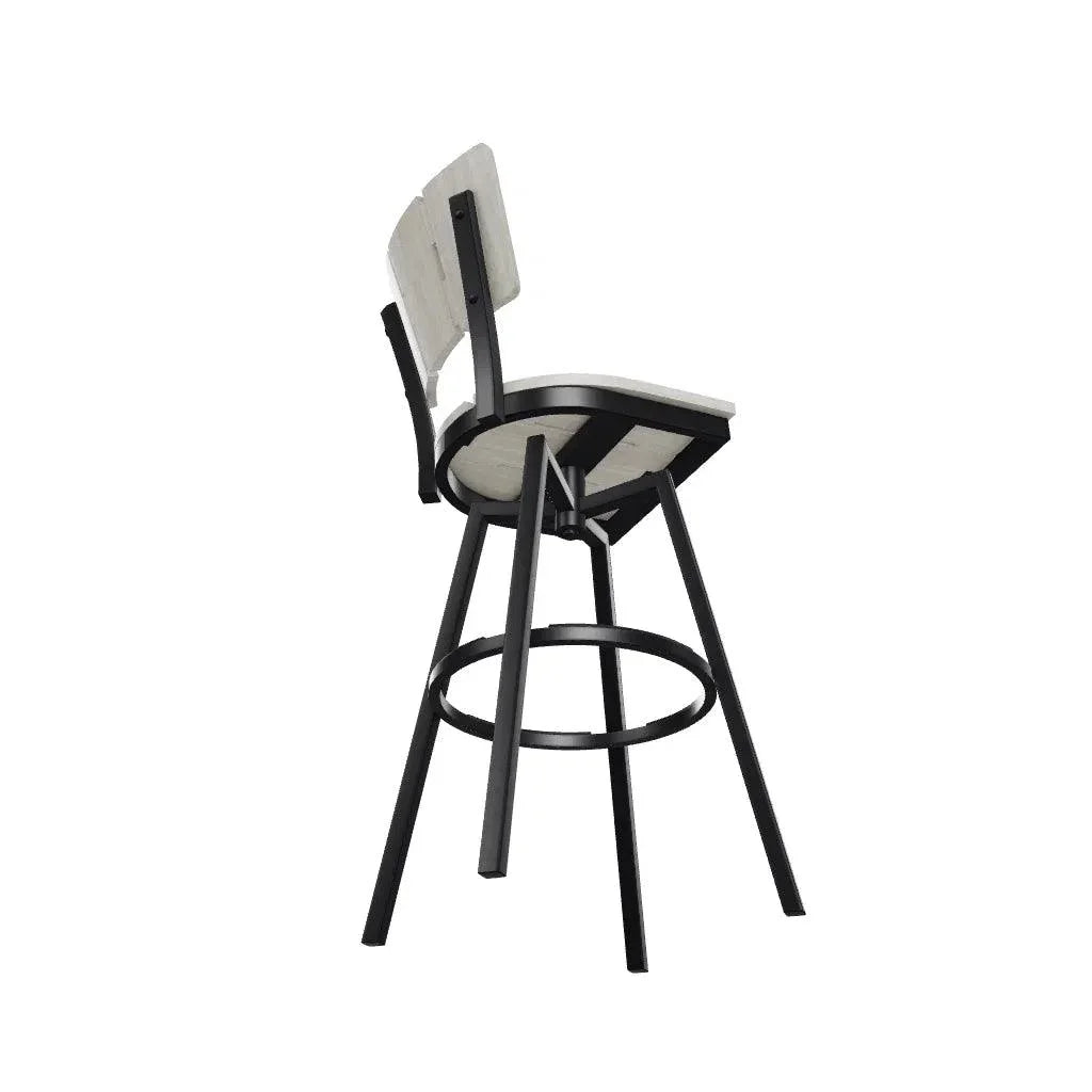 Avant Armless Swivel Outdoor Bar Height Chair
