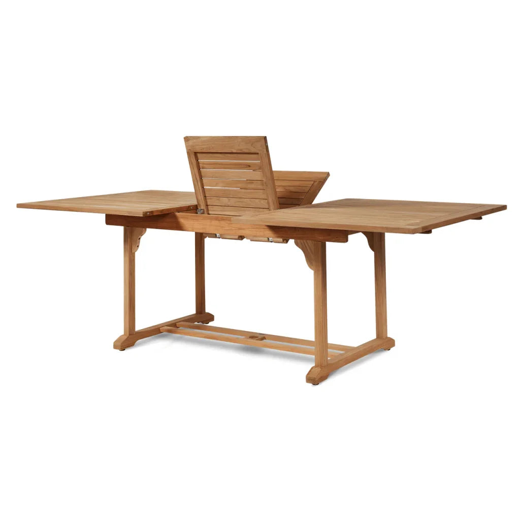 Birmingham Teak Patio Rectangular Dining Set 7PC