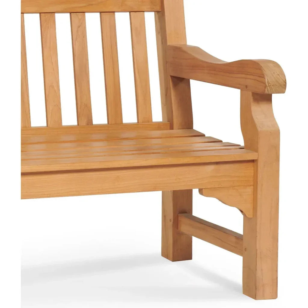 Colton 2-Person Teak Outdoor Bench