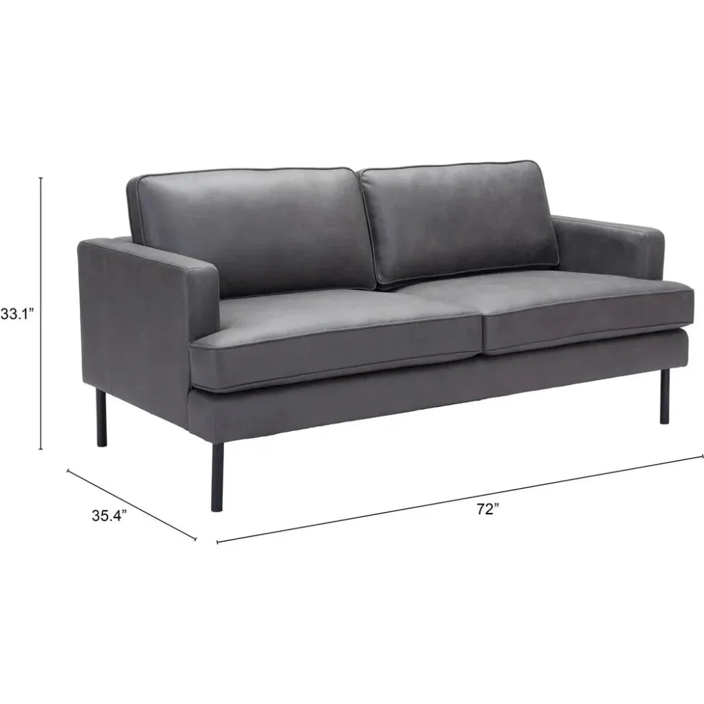 Decade Sofa Vintage Gray
