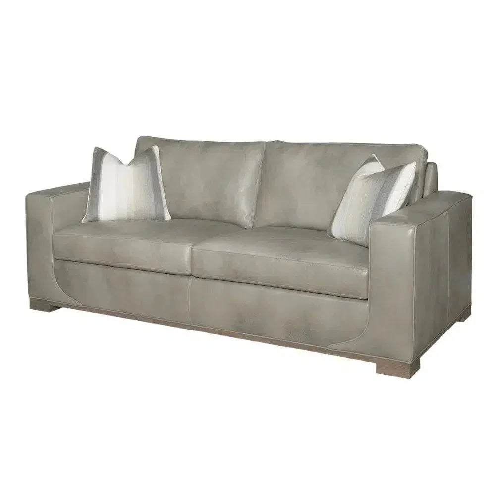 Fairview Custom Leather Sofa - Made to Order the USA