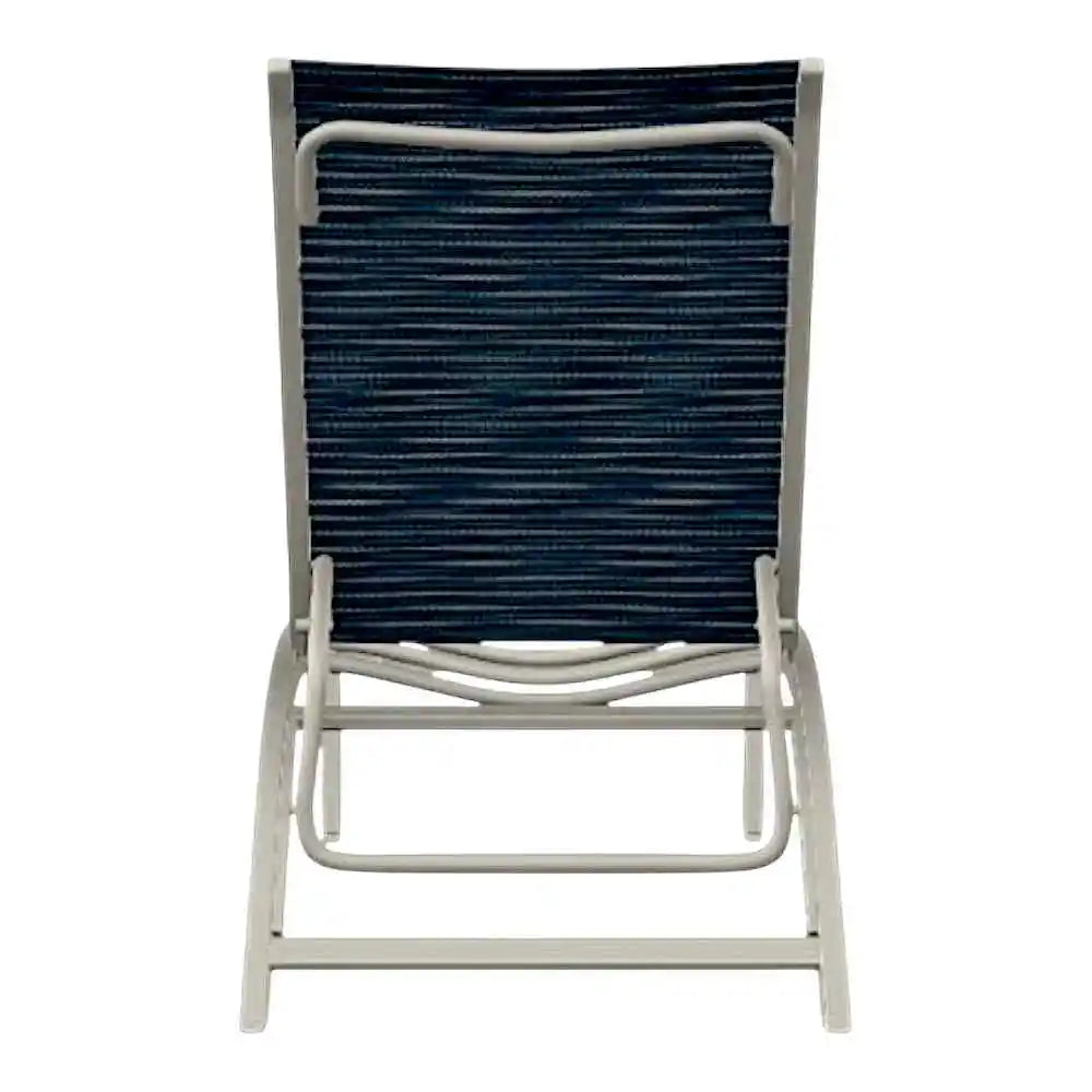 Kendall Sling Lay-flat Long Frame Stacking Armless Outdoor Chaise