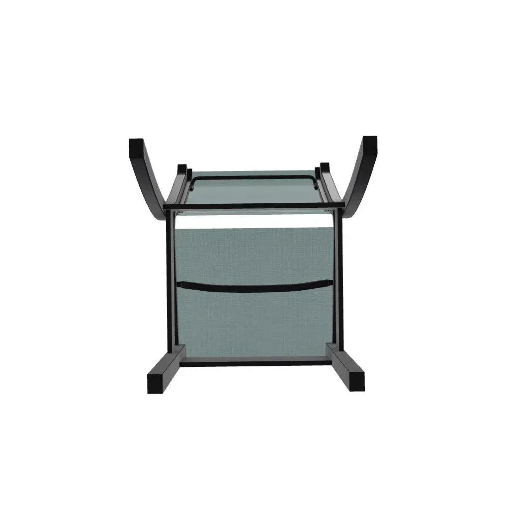 Leeward MGP Sling Armless Stacking Outdoor Side Chair