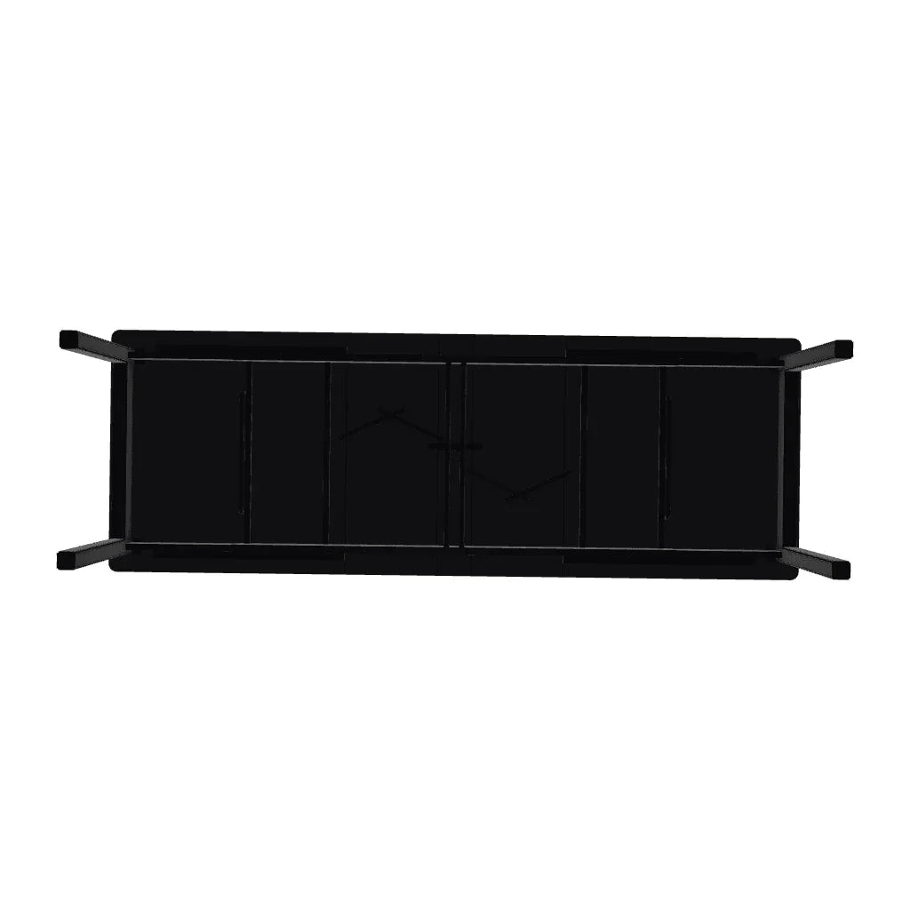 Marine Grade Aluminum Extendable Outdoor Dining Table