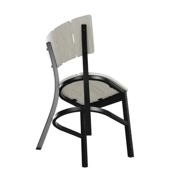 Marine Grade Polymer Aluminum Stacking Outdoor Bistro Chair