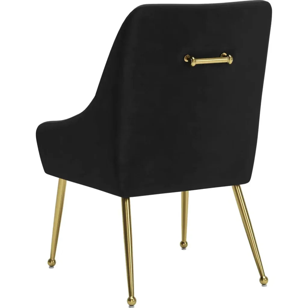 Maxine Performance Fabric Armless Dining Chair