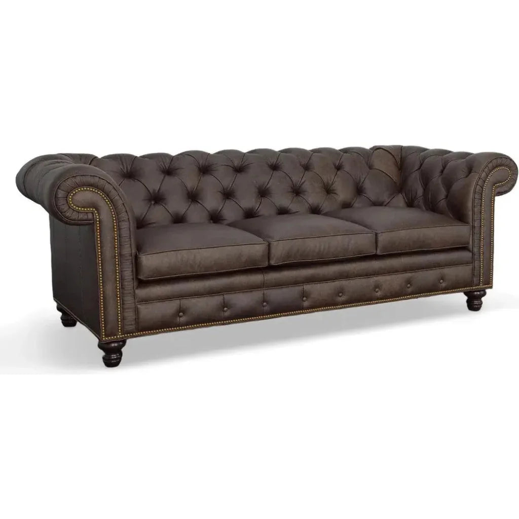 New Freedom Custom Leather Couch