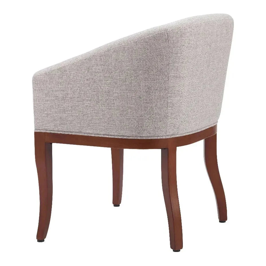 Serasa Wood Gray Armless Dining Chair