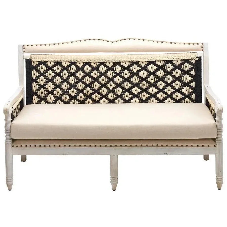 Tavrien Dynamic Hand Woven Brown Sofa