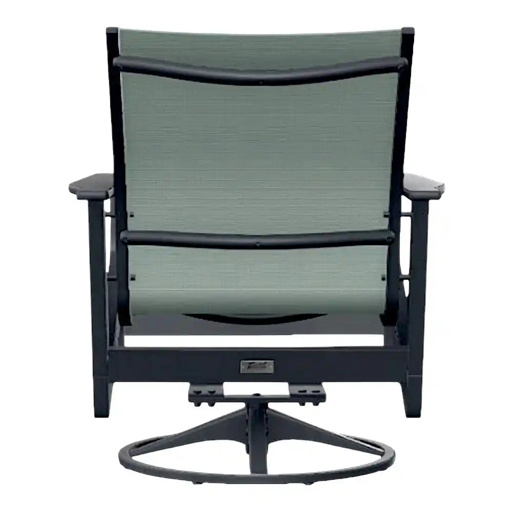 Wexler MGP Sling Chat Height Swivel Outdoor Rocker