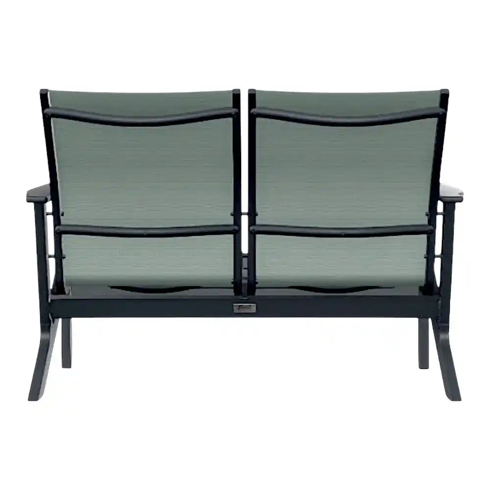 Wexler MGP Sling Chat Height Two-Seat Outdoor Loveseat