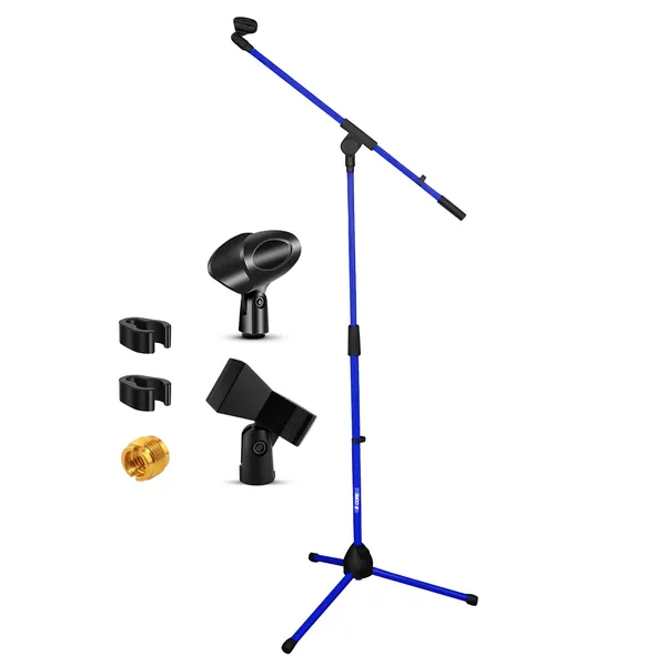 5 Core Tripod Mic Stand Floor Adjustable 18 To 72 Inches Sturdy Boom Arm Holder Microphone Stands Pedestal Para Microfono For Singing MS 080