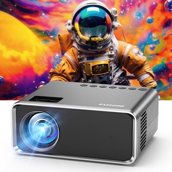 Projector With WiFi & Bluetooth, Upgraded 5G Portable Projector, Support 4K, Native 1080P, 12000 Lumens, Outdoor LED Movie Projector,Selling