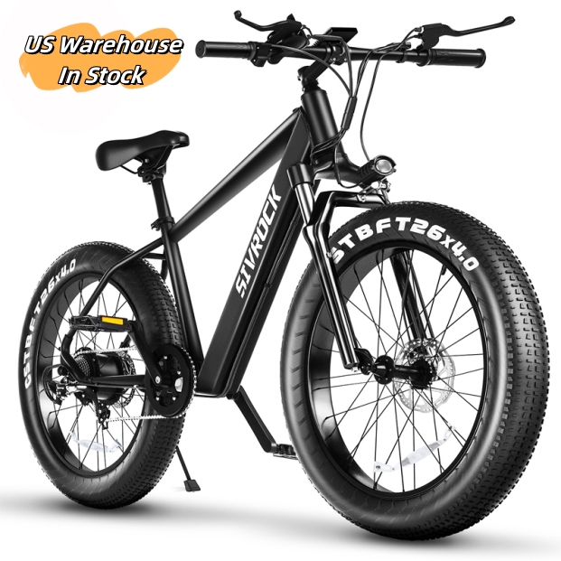 Professional Electric Bike For Adults, 26 X 4.0 Inches Fat Tire Electric Mountain Bicycle, 1000W Motor 48V 15Ah Ebike For Trail Riding, Excu