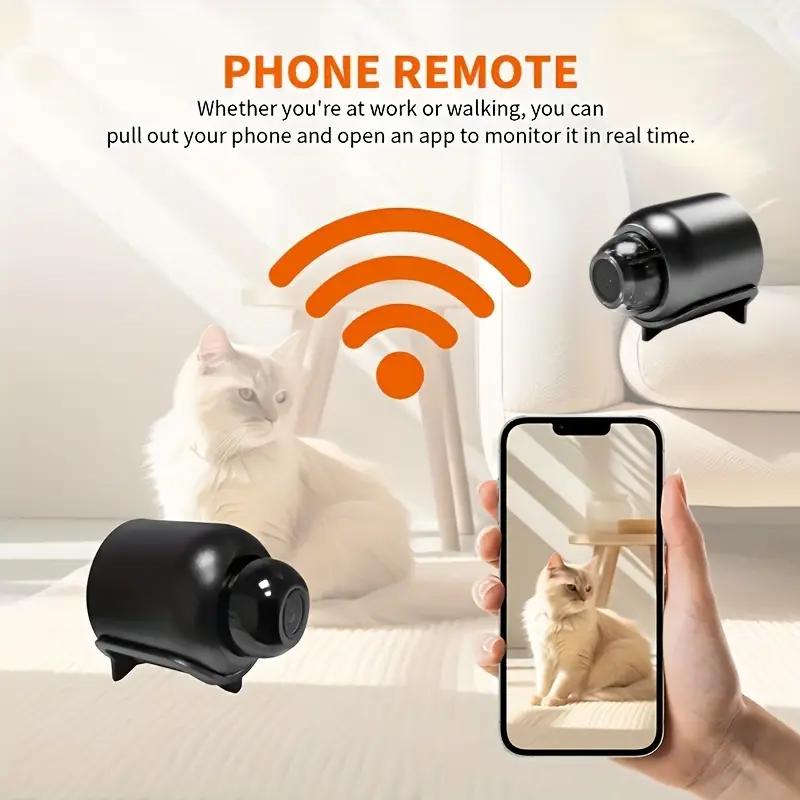 X5 Wireless Home Security Camera, 720P HD, WiFi Support, Magnetic Mount, USB Powered, IndoorOutdoor Universal, Built-in Battery, Magnetic Mo
