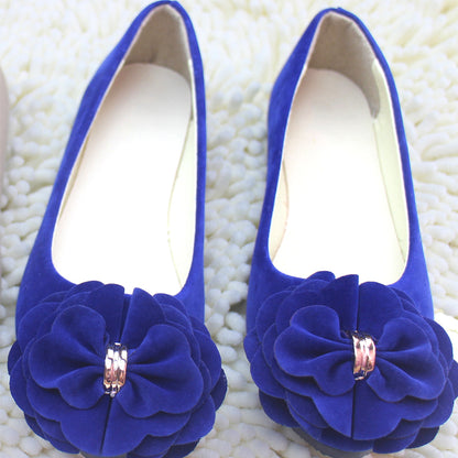 Fashionable Women's Pointed Toe Comfort Flats (Multi-color)