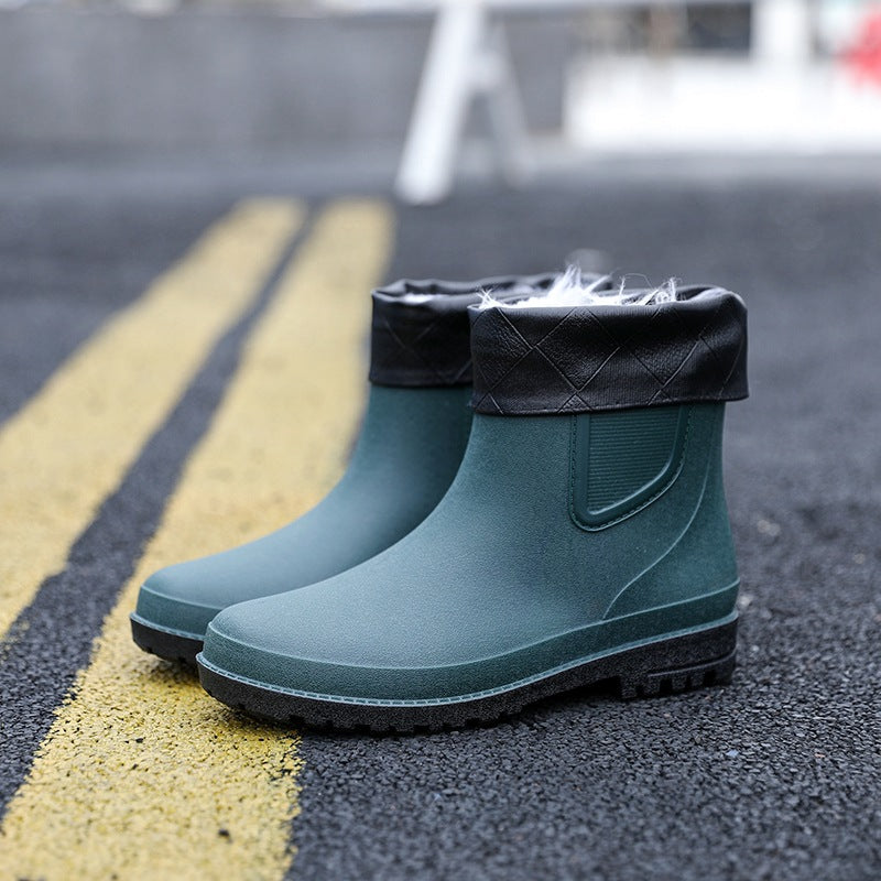 Men's Short Tube Water Shoes for Autumn and Winter