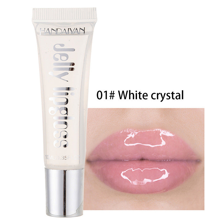 Candy Color Jelly Lip Gloss with Mirror Finish