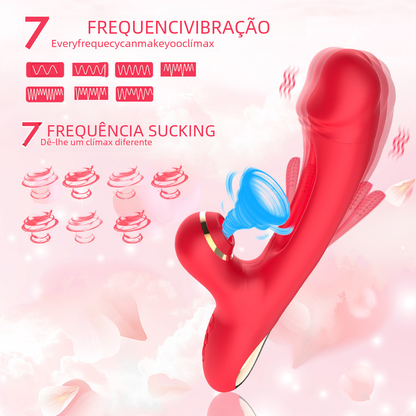 Third Generation Adult Female Vibrator with Suction