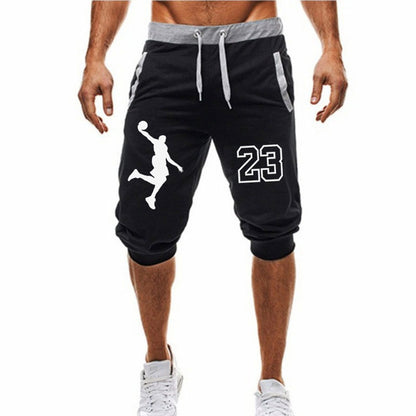 23 Sports Drawstring Casual Shorts for Men