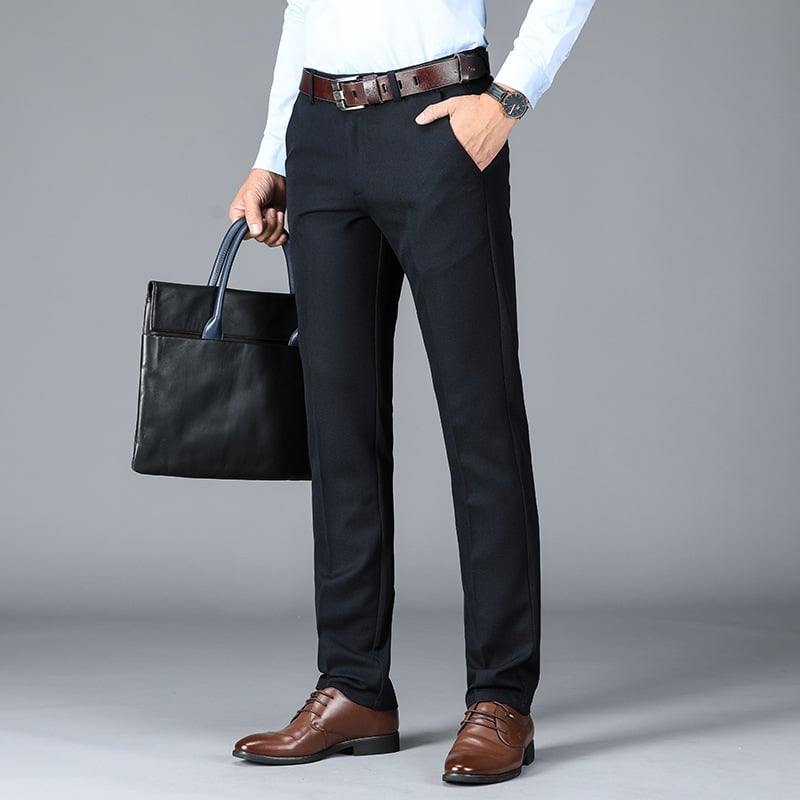 Casual Business Pants for Middle-aged Men