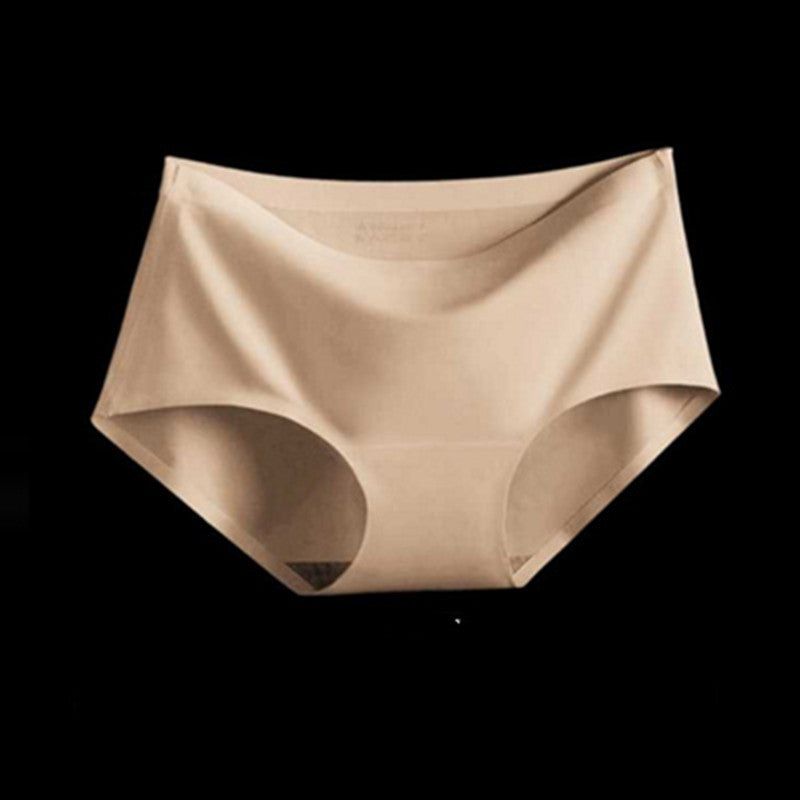 Seamless Ice Silk Women's Breathable Hipster Underwear