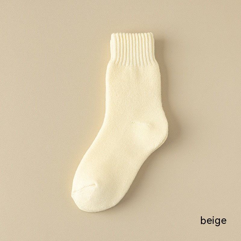 Children's Thick Warm Fleece Winter Long Socks