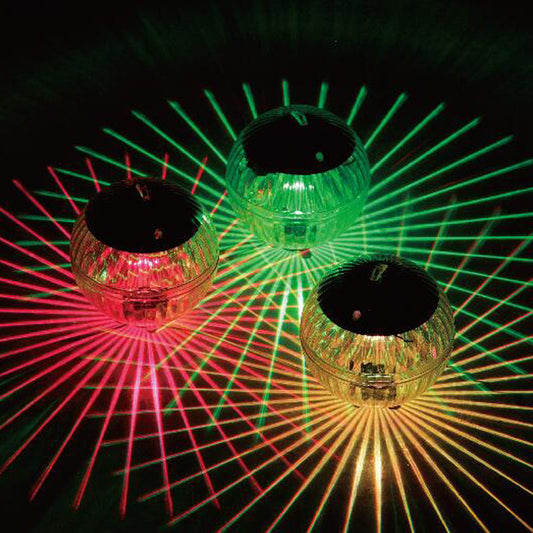 Solar Floating LED Pool Light - Magical Garden Decor