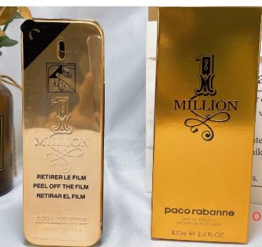 Millionaire Men's Perfume in Glass Bottle, Alluring Scent