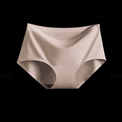 Seamless Ice Silk Women's Breathable Hipster Underwear