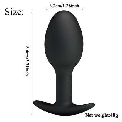 Silicone Anal Plug for G-Spot and Prostate Stimulation