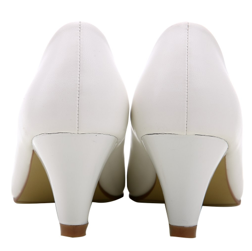 Women's Black Leather Business Work Shoes (Size 43)