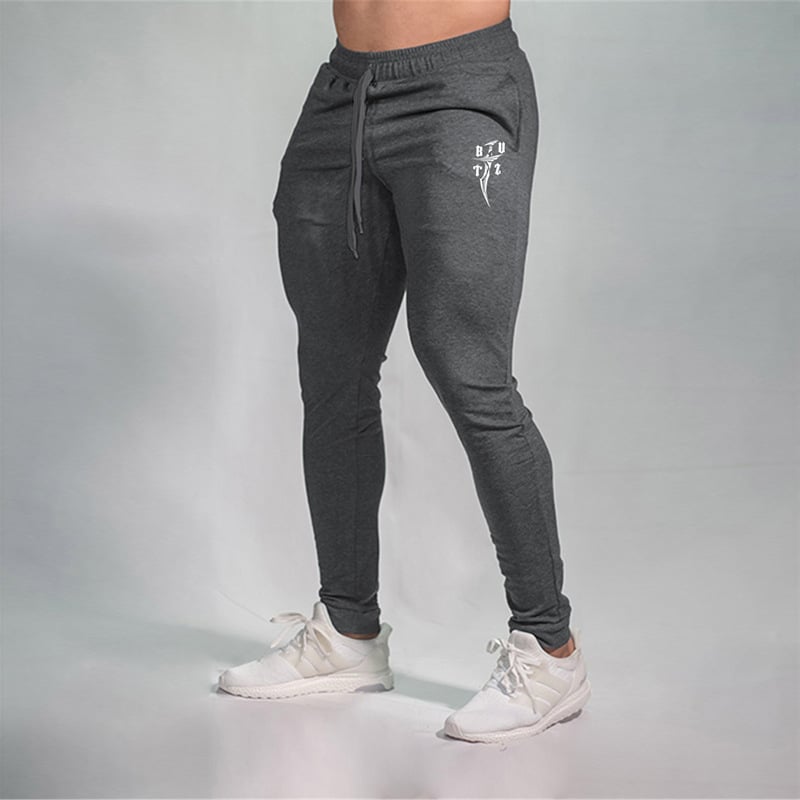 Men's Slim Fit Casual Running Sports Pants