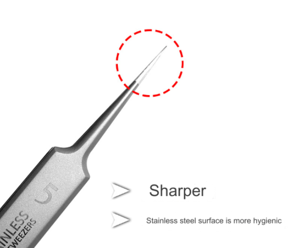 Stainless Steel Pimple Extractor Tool Set (3 Pieces)