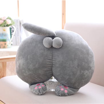 Cute Funny Cat Ass Pillow for Hand Warmth
