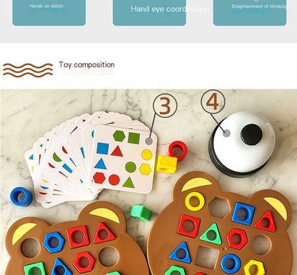 Montessori Shape Matching Game