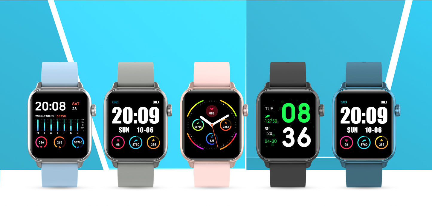 KW37 Smart Bracelet with Heart Rate and Blood Pressure Monitoring