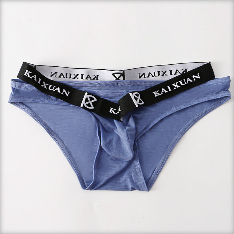 Ice Silk Men's Briefs Underwear for Comfort