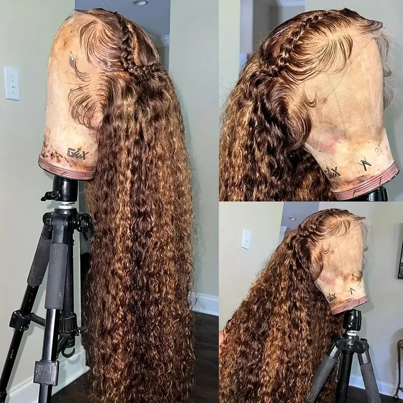 Afro Long Curly Wound Tube Wig