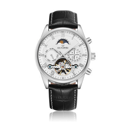 Tourbillon Skeleton Watch - Eurasian Mechanical Timepiece