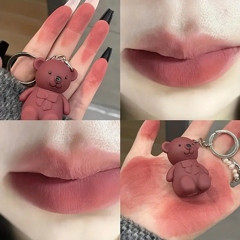 Matte Lip Glaze with Plumping Effect - 6 Colors