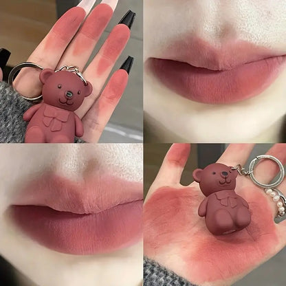 Matte Lip Glaze with Plumping Effect - 6 Colors