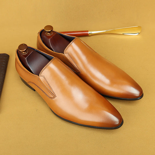 Genuine Leather Men's Business Casual Shoes