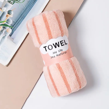 Thick Coral Velvet Face Bathing Towel (1pc)