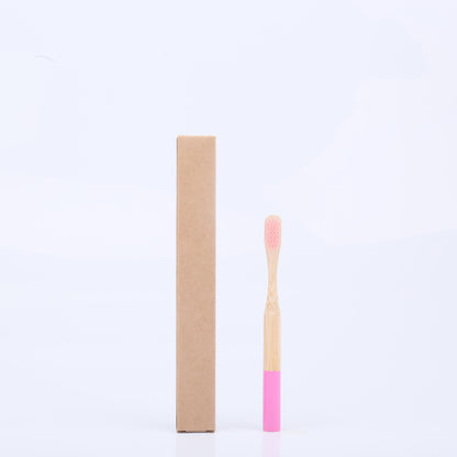 Children's Soft Bristle Toothbrush with Colorful Handle