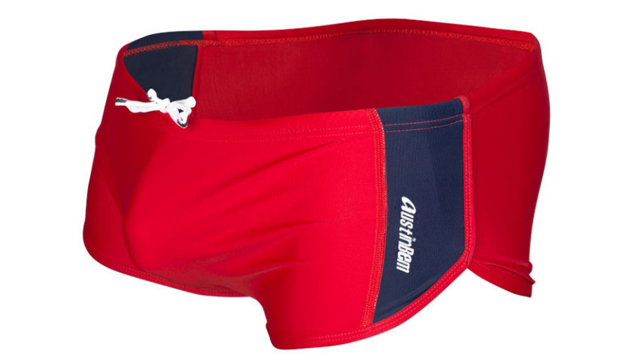 Men's Swim Trunks - Square Cut Beach Shorts