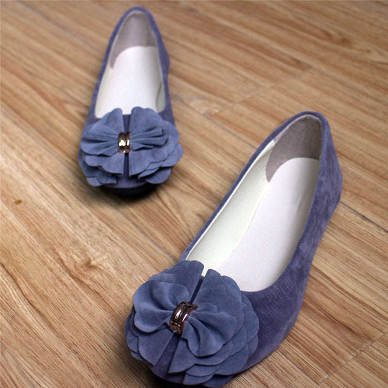 Fashionable Women's Pointed Toe Comfort Flats (Multi-color)