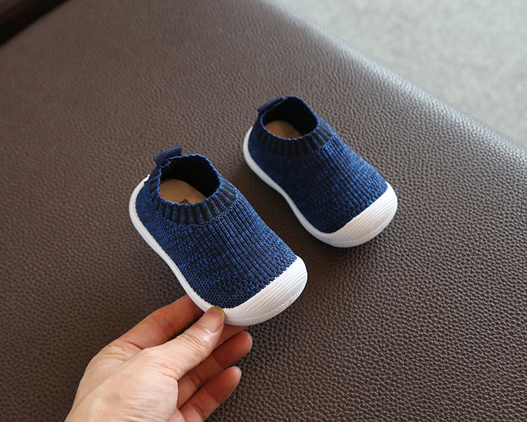 Breathable Soft Sole Baby Knitted Walking Shoes
