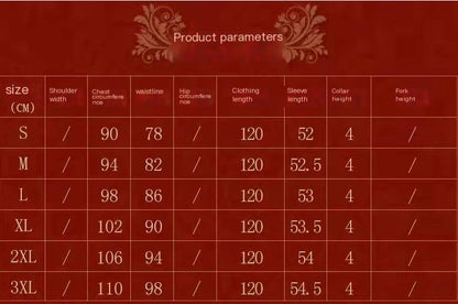 Retro Women's Fashion Cheongsam Dress