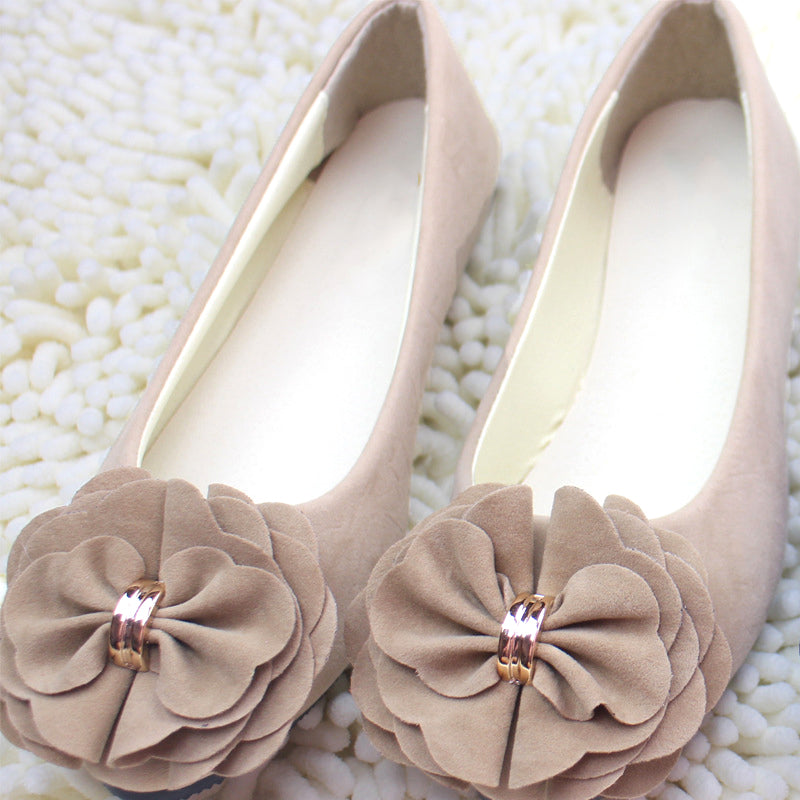 Fashionable Women's Pointed Toe Comfort Flats (Multi-color)